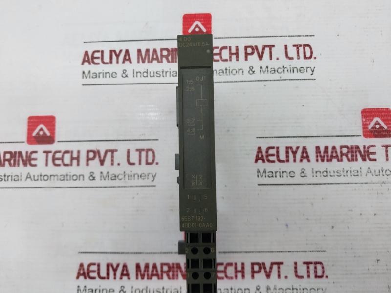 Siemens Simatic S7 6Es7 132-4Bd01-0Aa0 Digital Output Module Dc 24V 0.5A