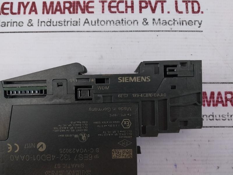 Siemens Simatic S7 6Es7 132-4Bd01-0Aa0 Digital Output Module Dc 24V 0.5A