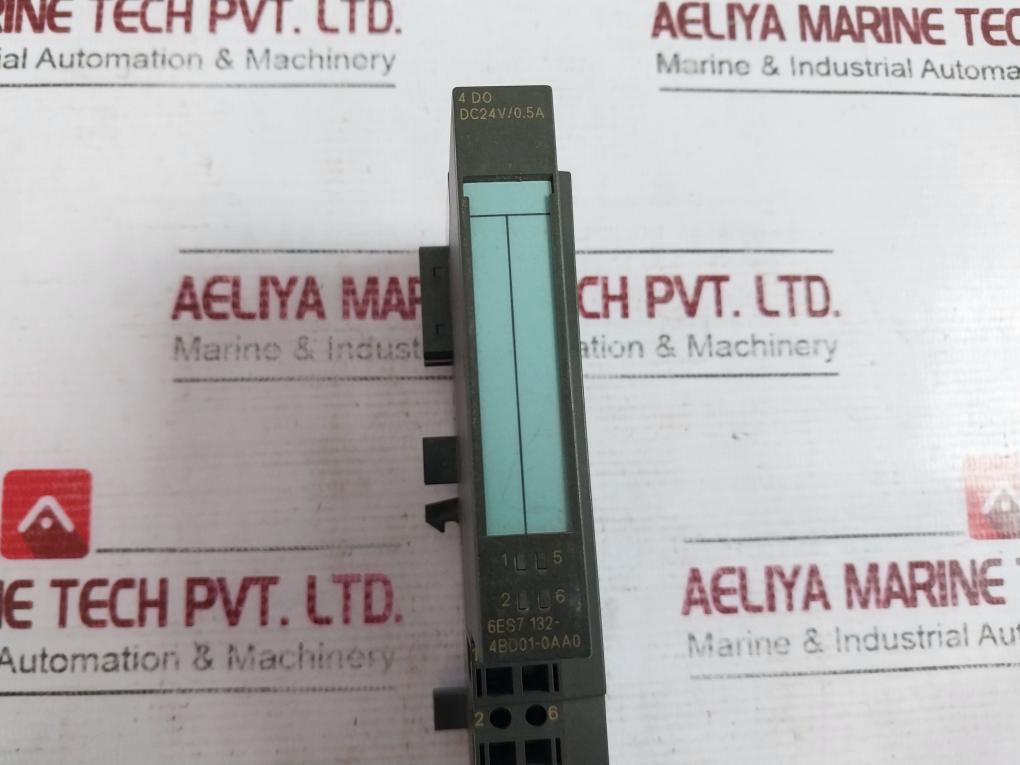 Siemens Simatic S7 6Es7 132-4Bd01-0Aa0 Output Module 4Do Dc 24V