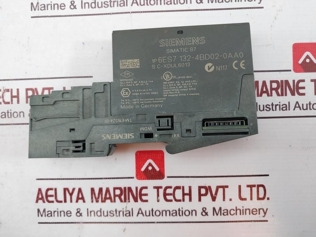 Siemens Simatic S7 6Es7 132-4Bd02-0Aa0 Electronic Module 4 Do Dc24V/0.5A