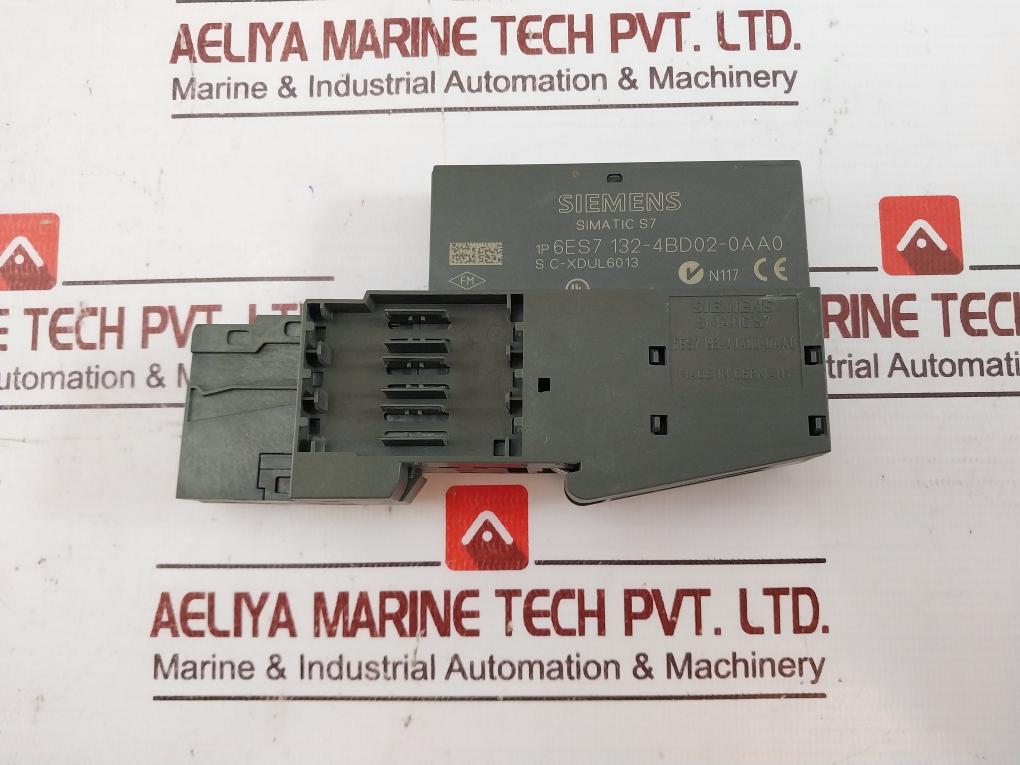 Siemens Simatic S7 6Es7 132-4Bd02-0Aa0 Electronic Module 4 Do Dc24V/0.5A 4 Do