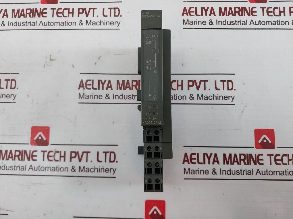 Siemens Simatic S7 6Es7 132-4Bd02-0Aa0 Electronic Module 4 Do Dc24V/0.5A