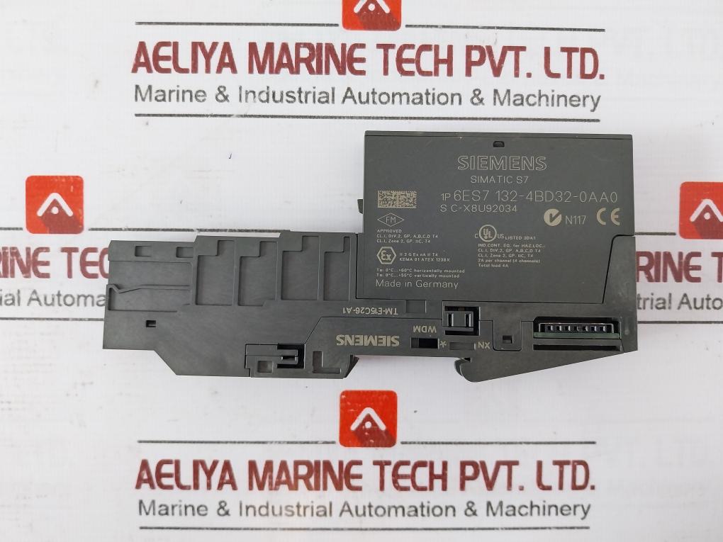 Siemens Simatic S7 6Es7 132-4Bd32-0Aa0 Digital Output Module Dc24V/2A Tm-e15C26-a1