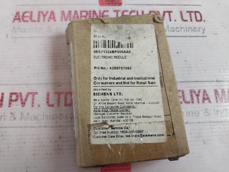 Siemens Simatic S7 6Es7 132-4Bf00-0Aa0 Electronic Module For Et 200S 8 Do Dc24V