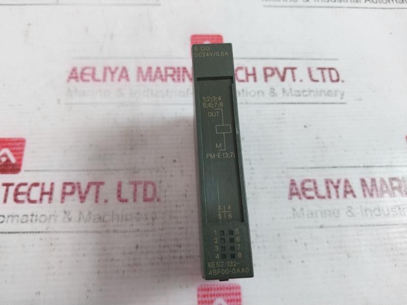Siemens Simatic S7 6Es7 132-4Bf00-0Aa0 Electronic Module For Et 200S 8 Do Dc24V