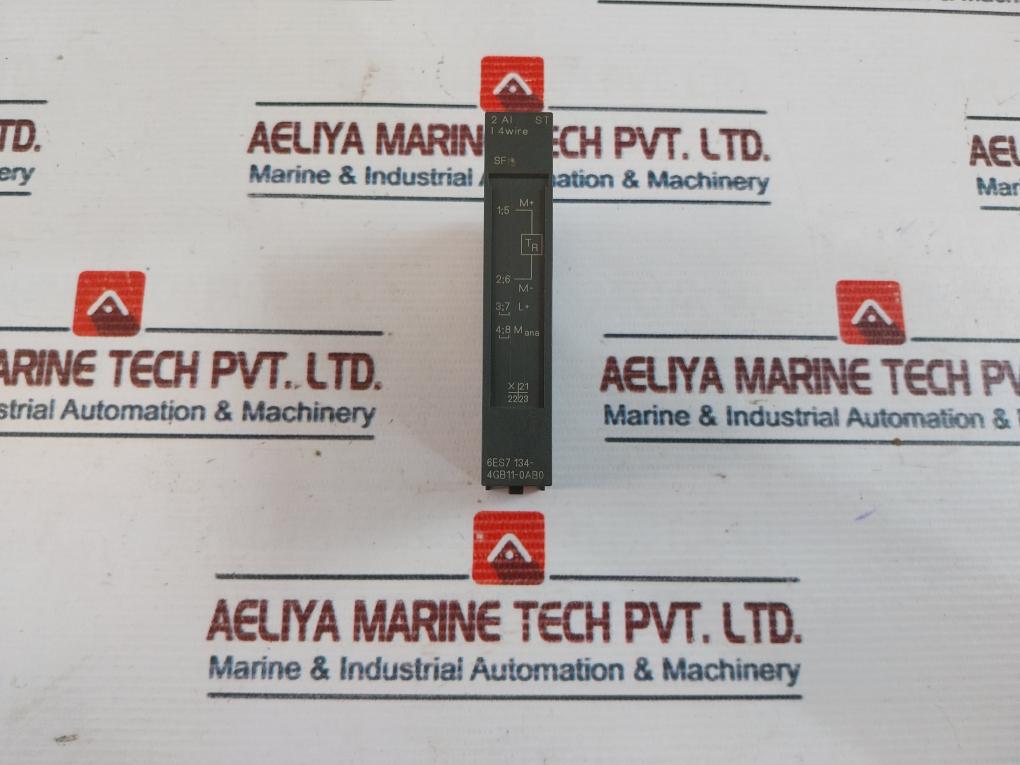 Siemens Simatic S7 6Es7 134-4Gb11-0Ab0 2 Ai I 4 Wire Analog Electronic Module