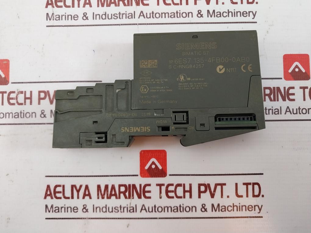 Siemens Simatic S7 6Es7 135-4Fb00-0Ab0 Electronic Module 0 C To +60 C