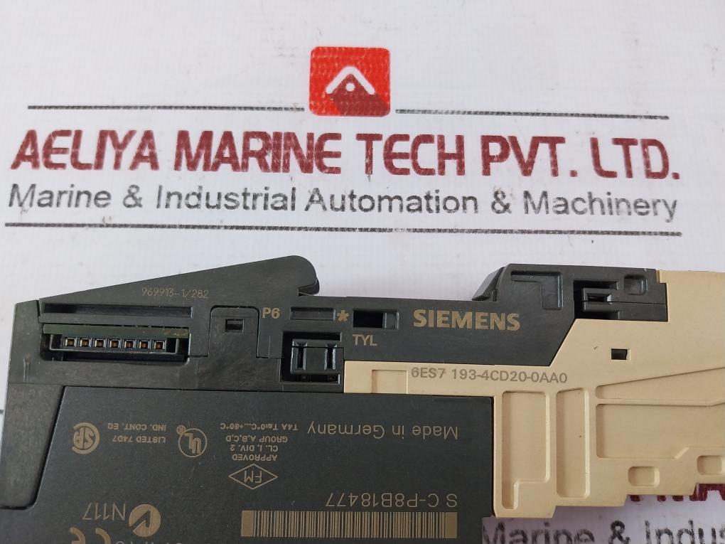 Siemens Simatic S7 6Es7 138-4Ca00-0Aa0 Dp Power Module Dc24V 0°To+80°C Slot 16