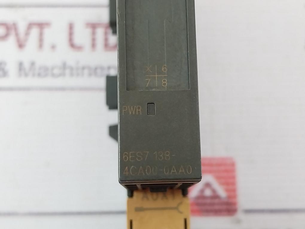 Siemens Simatic S7 6Es7 138-4Ca00-0Aa0 Pm-e Power Module 24 Vdc 6Es7 193-4Ce00-0Aa0
