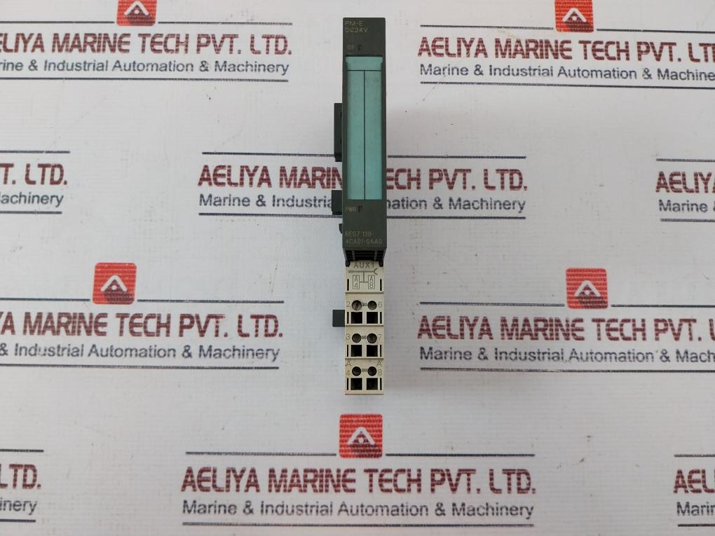 Siemens Simatic S7 6Es7 138-4Ca01-0Aa0 I/O Power Module Dc24V 0C-60C Tm-p15S23-a1