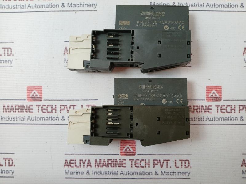 Siemens Simatic S7 6Es7 138-4Ca01-0Aa0 Plc Input Output Module Dc24V