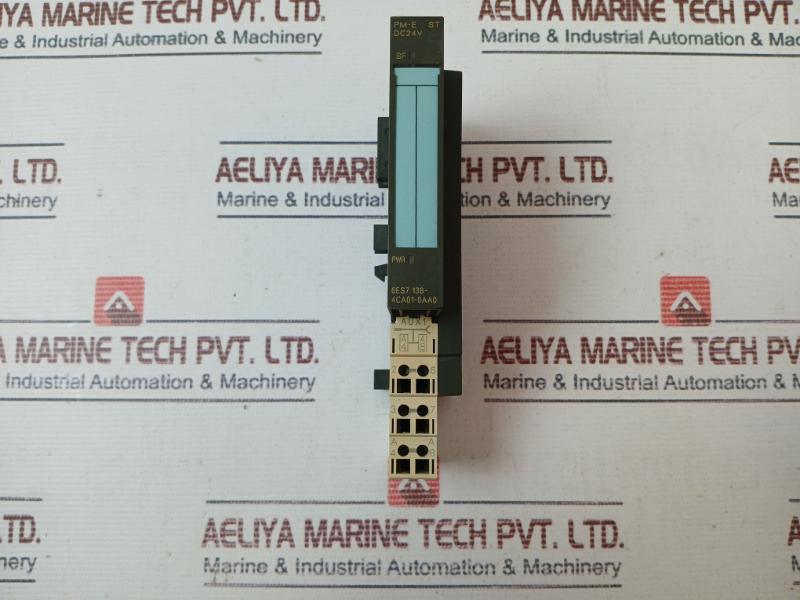 Siemens Simatic S7 6Es7 138-4Ca01-0Aa0 Plc Input Output Module Dc24V