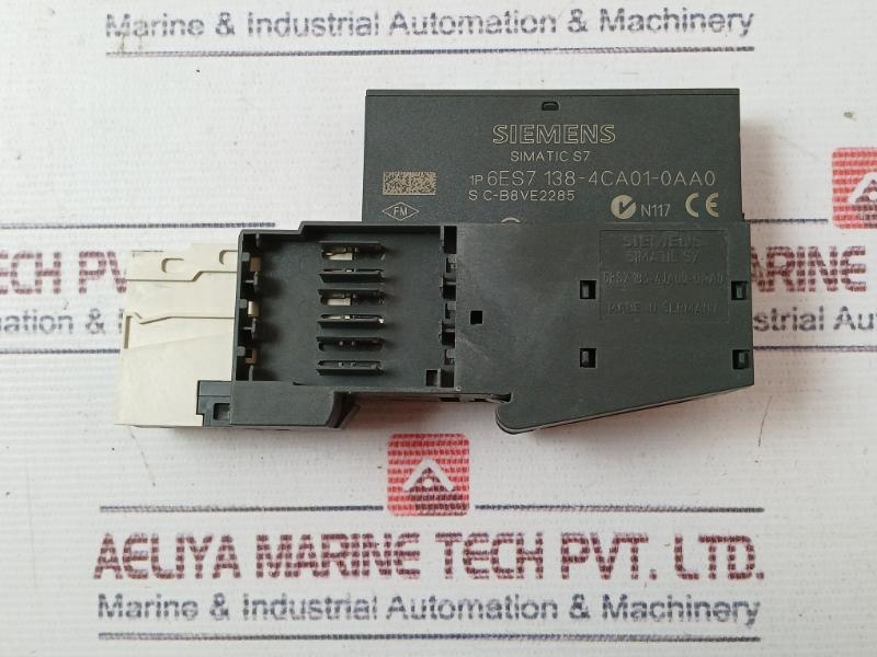 Siemens Simatic S7 6Es7 138-4Ca01-0Aa0 Plc Input Output Module Dc24V