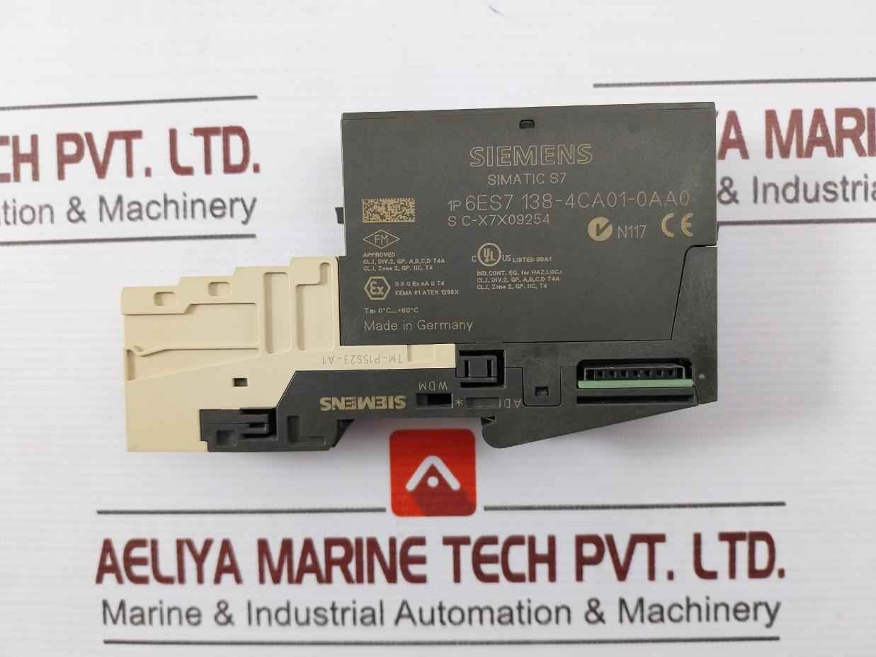 Siemens Simatic S7 6Es7 138-4Ca01-0Aa0 Power Module Dc24V Tm-p15S23-a1