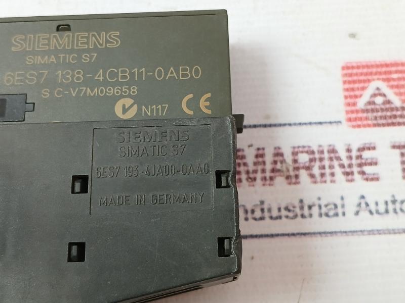 Siemens Simatic S7 6Es7 138-4Cb11-0Ab0 Plc Power Module