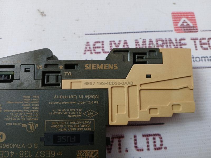 Siemens Simatic S7 6Es7 138-4Cb11-0Ab0 Plc Power Module