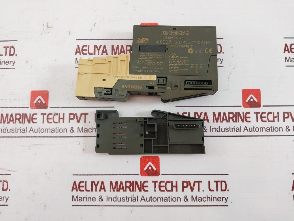 Siemens Simatic S7 6Es7 138-4Cb11-0Ab0 Pm-e Power Supply Module S C-v7B43615