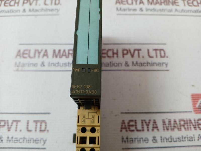 Siemens Simatic S7 6Es7 138-4Cb11-0Ab0 Power Supply Module Ac24 - 230V