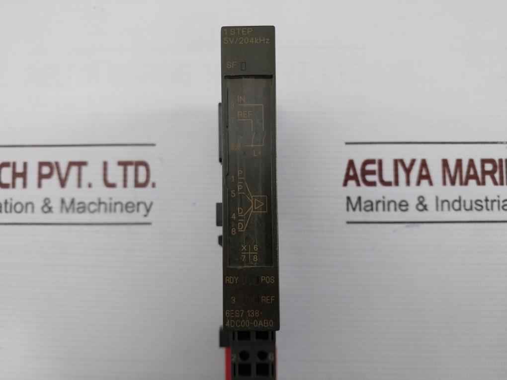 Siemens Simatic S7 6Es7 138-4Dc00-0Ab0 Electronic Module 5V Dc 204 Khz 60C