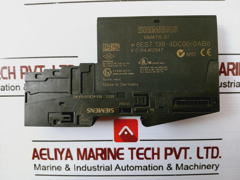 Siemens Simatic S7 6Es7 138-4Dc00-0Ab0 Power Module 5V/204Khz
