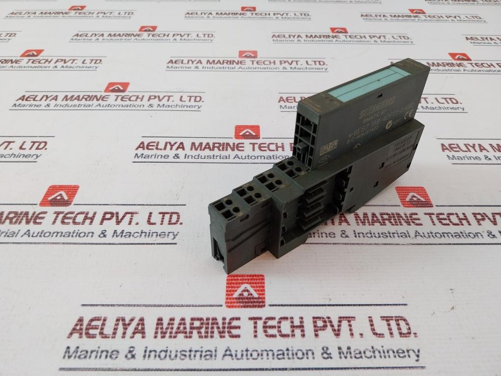 Siemens Simatic S7 6Es7 138-4Df01-0Ab0 Electronic Module 3964/Ascii S C-w9U57403