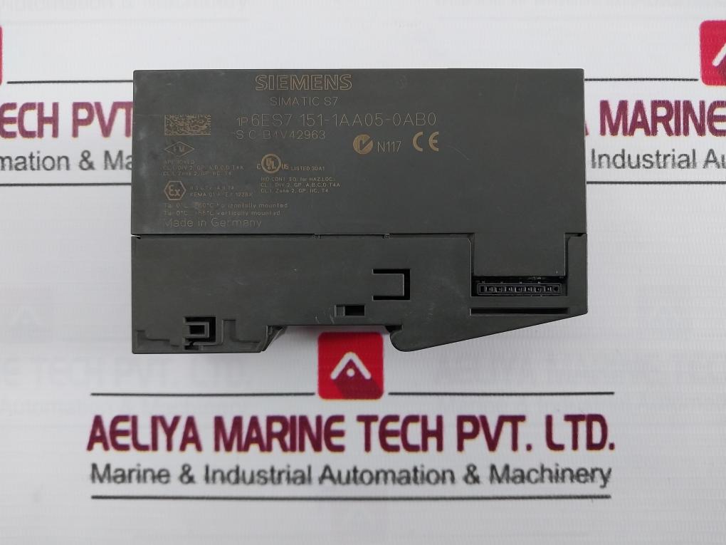 Siemens Simatic S7 6Es7 151-1Aa05-0Ab0 Interface Module Im 151-1 Dc 24V