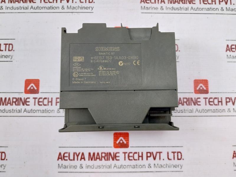 Siemens Simatic S7 6Es7 153-1Aa03-0Xb0 Profibus-dp Interface Module Dc24V