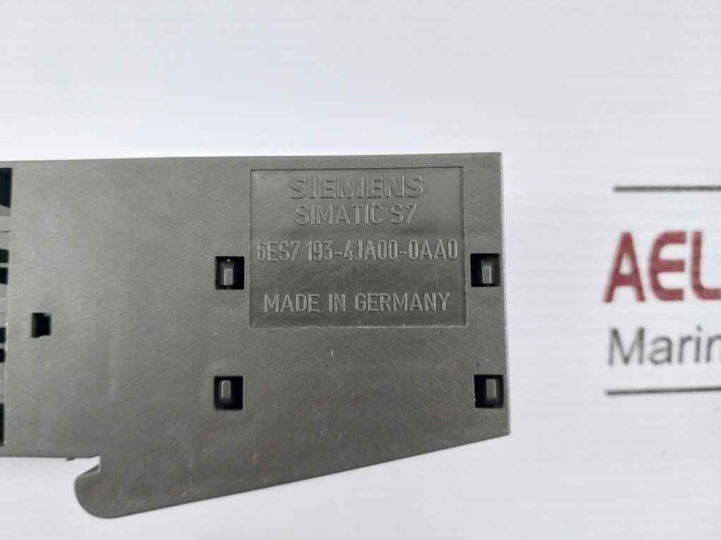 Siemens Simatic S7 6Es7 193-4Ja00-0Aa0 Plc Terminal Module E02