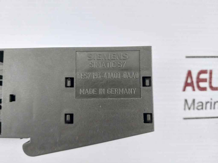 Siemens Simatic S7 6Es7 193-4Ja00-0Aa0 Plc Terminal Module E02
