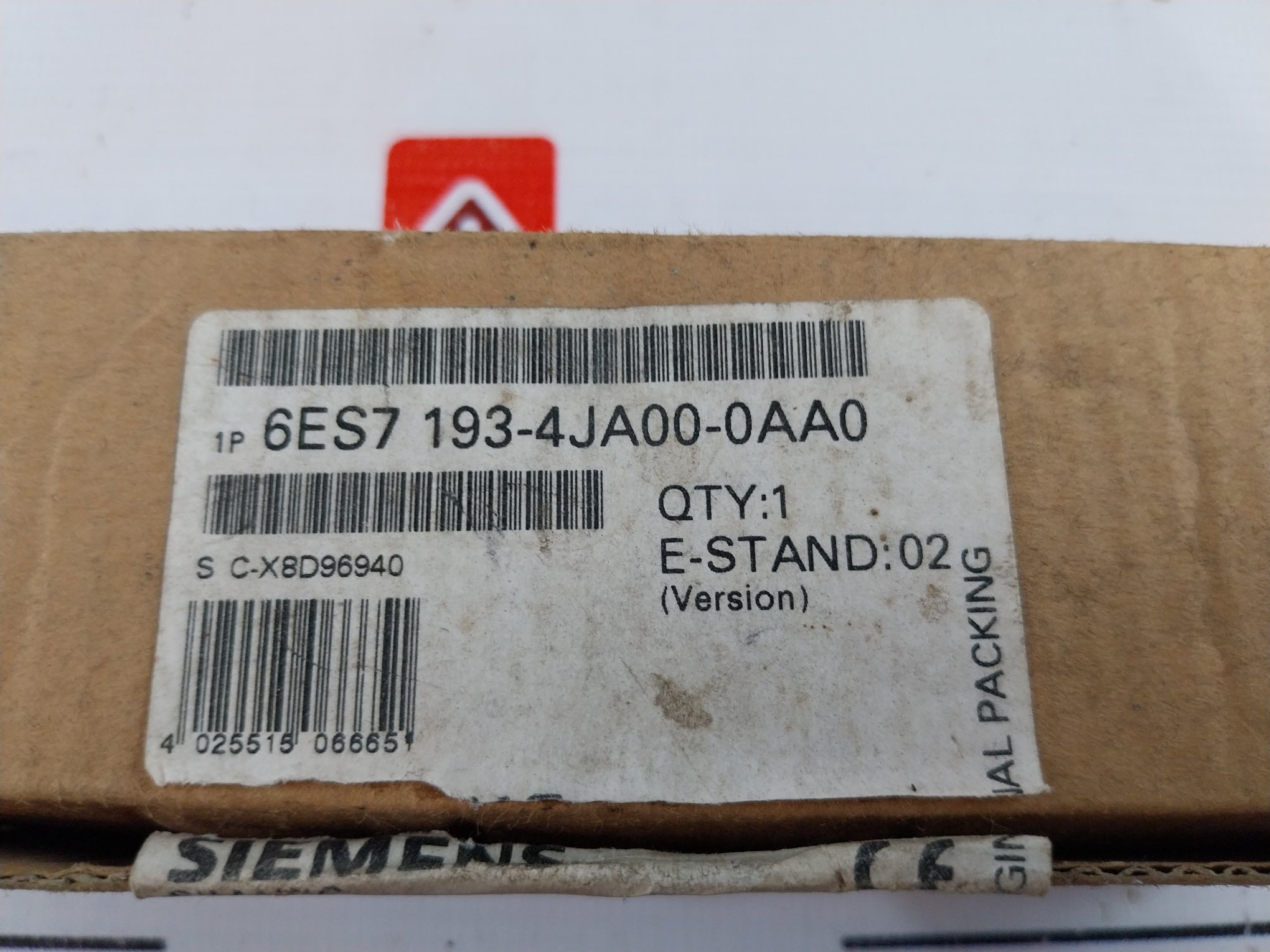 Siemens Simatic S7 6Es7 193-4Ja00-0Aa0 Terminal Module 783-2080-01