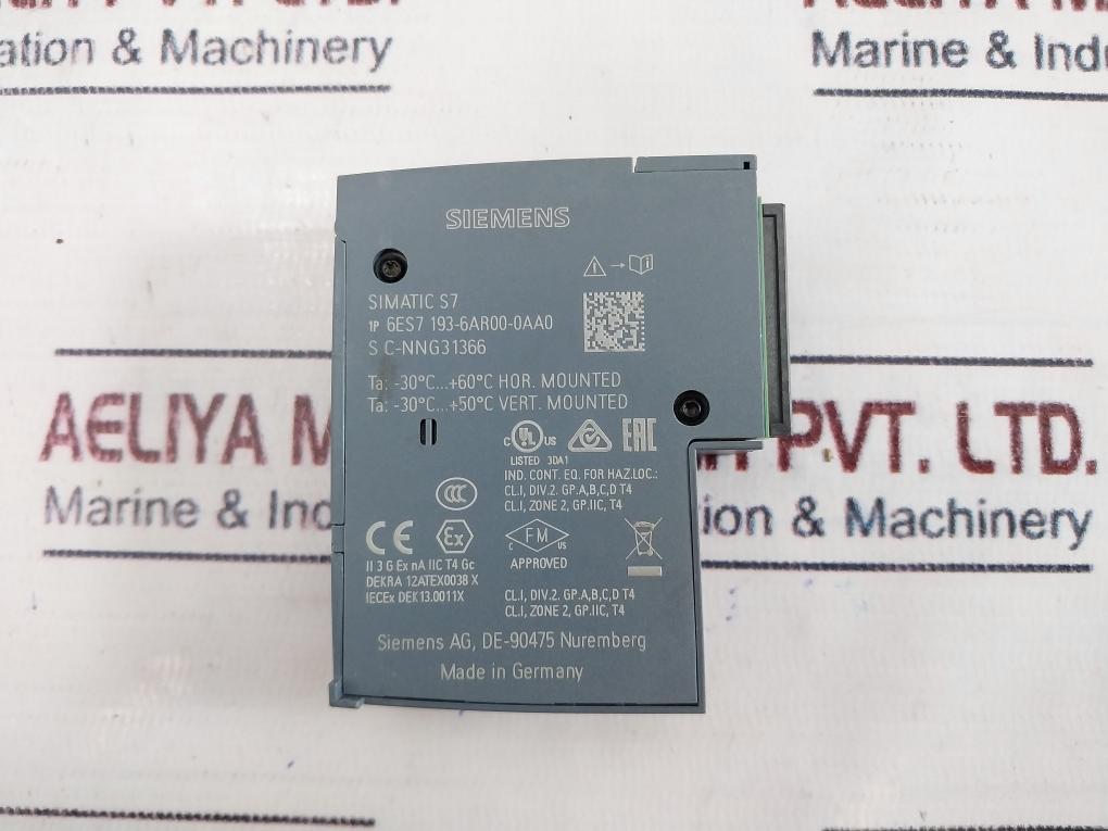 Siemens Simatic S7 6ES7 193-6AR00-0AA0 Bus Adapter BA 2XRJ45