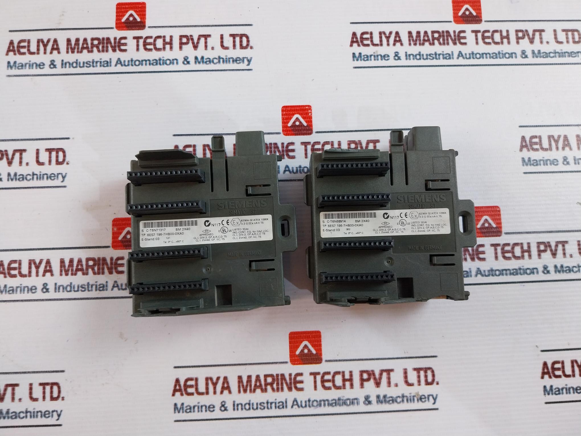 Siemens Simatic S7 6ES7 195-7HB00-0XA0/ BM 2X40 Bus Module