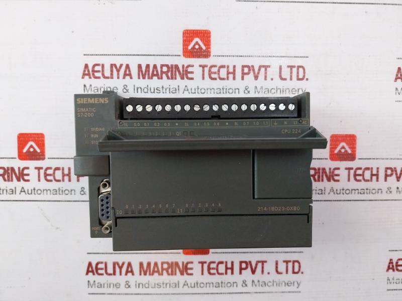 Siemens Simatic S7 6Es7 214-1Bd23-0Xb0 Relay Power Supply Module -200 85-264Vac