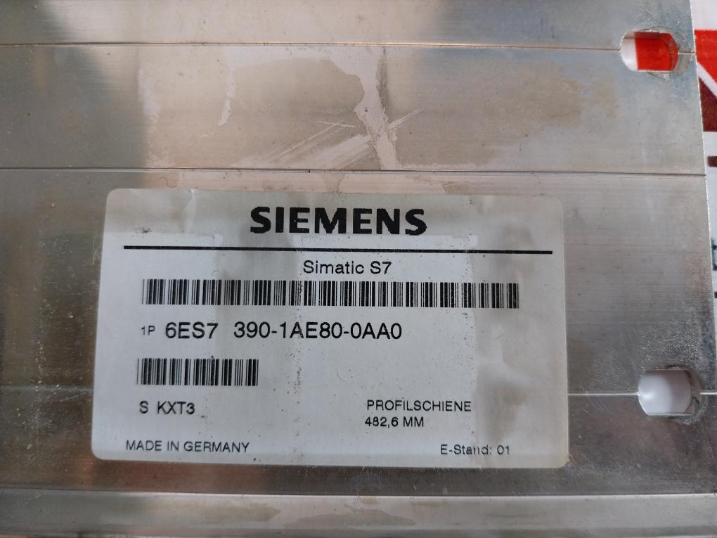 Siemens Simatic S7 6Es7 307-1Ea00-0Aa0 Stabilized Power Supply Module 5A 50/60Hz