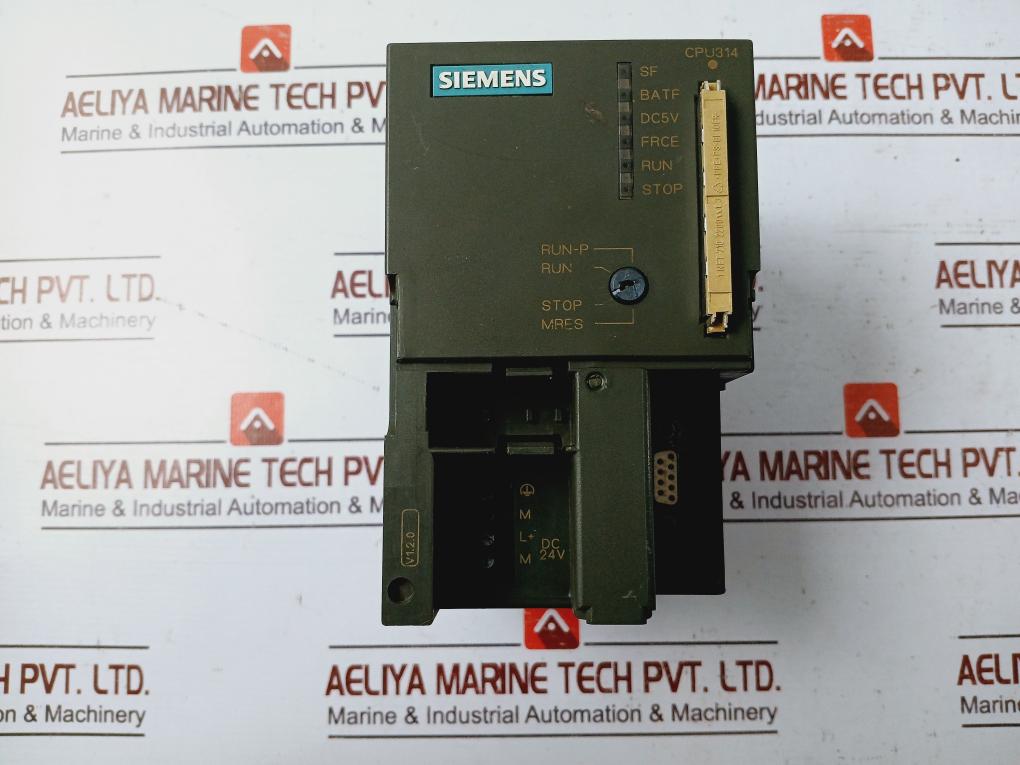 Siemens Simatic S7 6Es7 314-1Ae04-0Ab0 Cpu With Integrated Power Supply