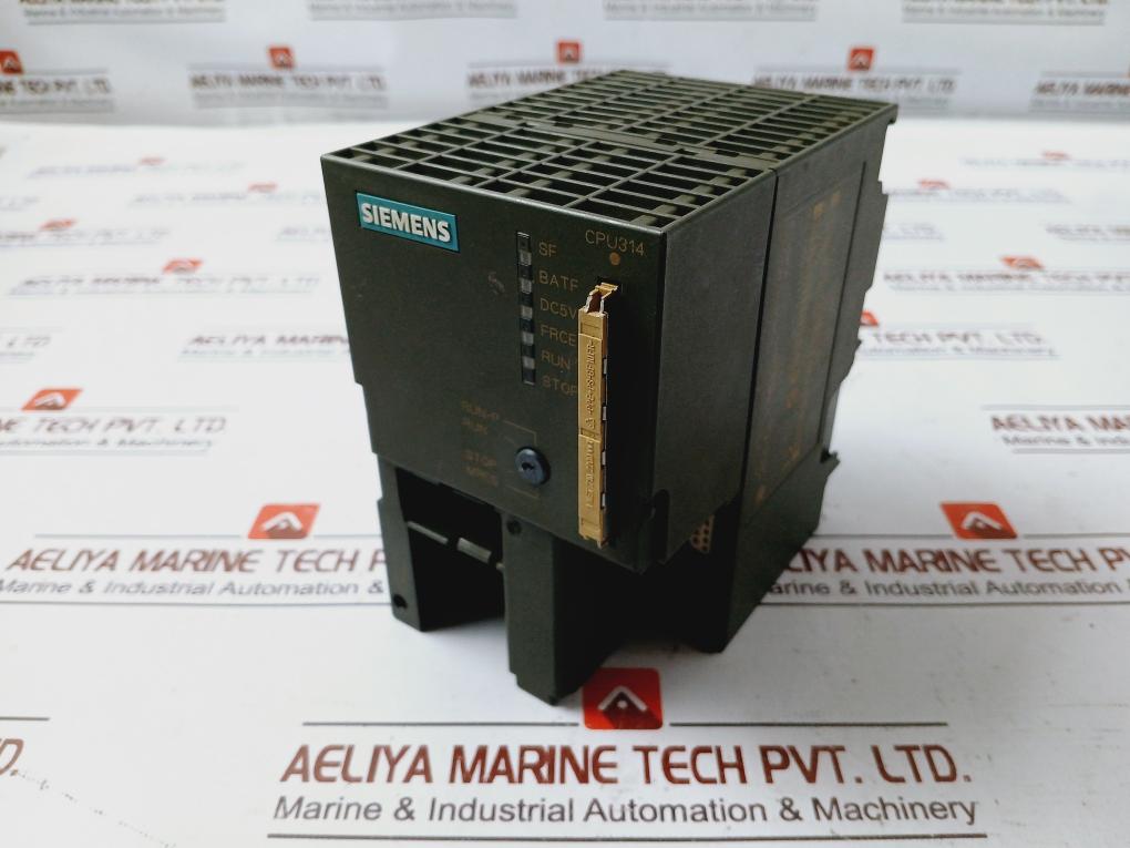 Siemens Simatic S7 6Es7 314-1Ae04-0Ab0 Cpu With Integrated Power Supply
