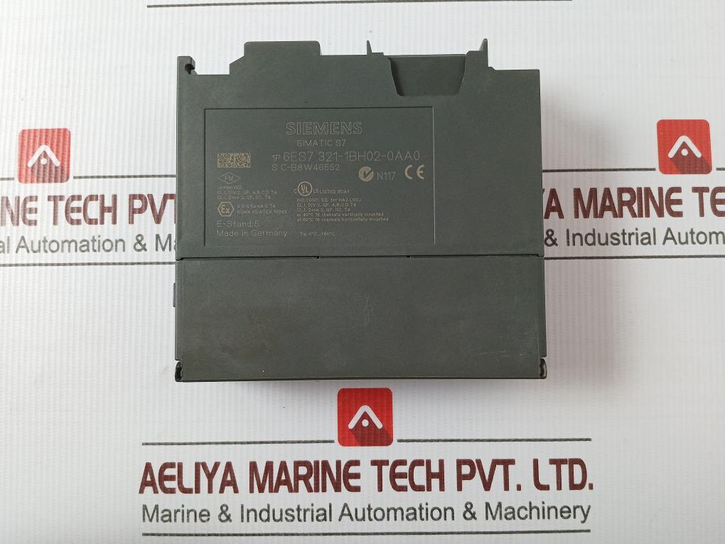 Siemens 6Es7 321-1Bh02-0Aa0 Digital Input Module Simatic S7 Di 16Xdc24V