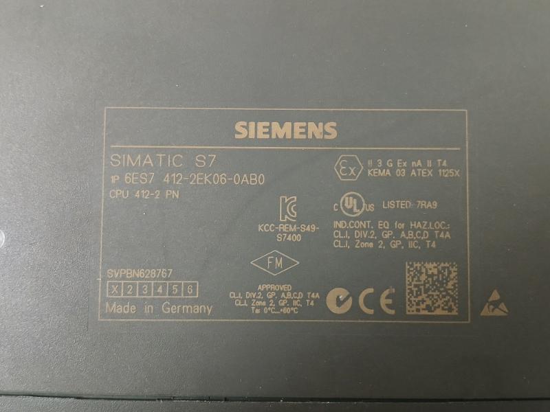 Siemens Simatic S7-400 6Es7 407-0Kr02-0Aa0 Power Supply Module V6.0.2 5-15Vdc