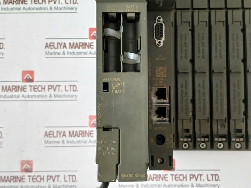 Siemens Simatic S7-400 6Es7 407-0Kr02-0Aa0 Power Supply Module V6.0.2 5-15Vdc