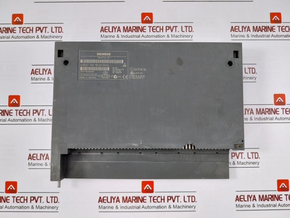 Siemens Simatic S7 6Es7 422-1Bl00-0Aa0 Plc Output Module Do 32Xdc24V/0.5A