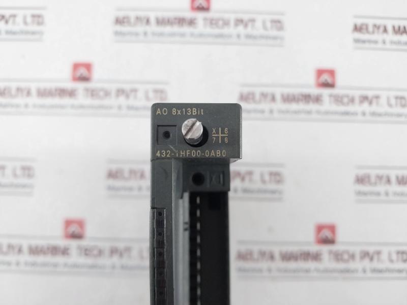 Siemens Simatic S7 6Es7 432-1Hf00-0Ab0 -400 Analog Output Module Sm-432