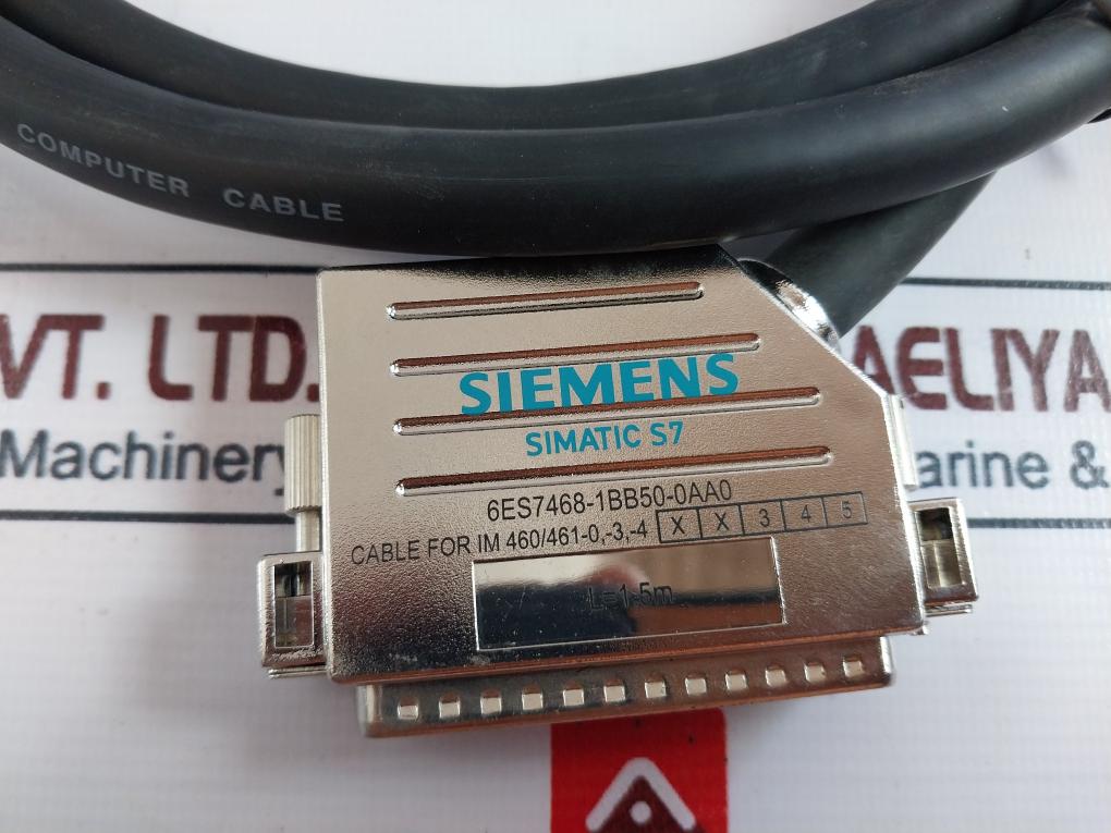 Siemens Simatic S7 6Es7468-1Bb50-0Aa0 Im-cable With K-bus 1.5M Version: 02