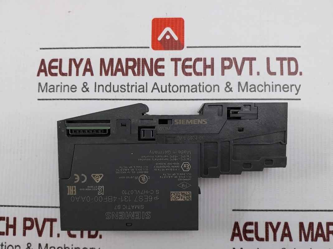 Siemens Simatic S7 6es7 131-4bf00-0aa0 Digital Input Module Dc24v 0c+60c