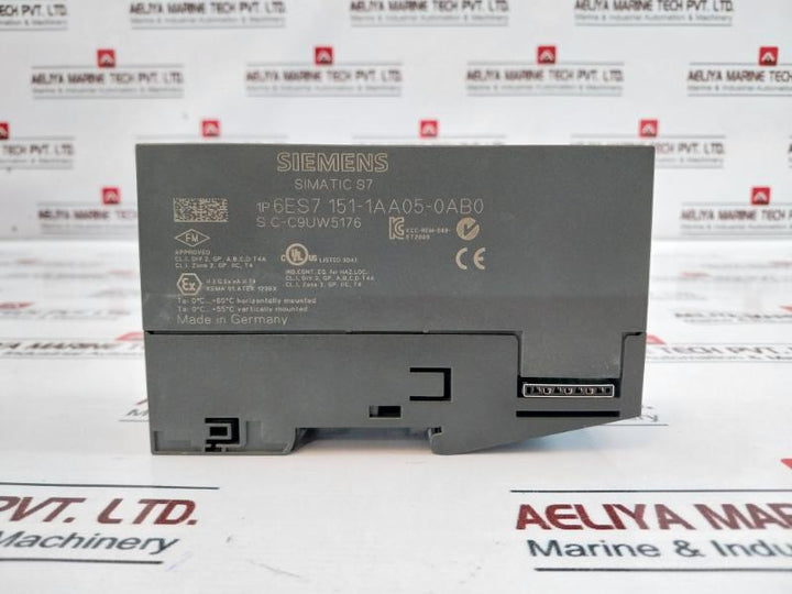 Siemens Simatic S7 6Es7 151-1Aa05-0Ab0 Interface Module Im 151-1 Standard Et200S