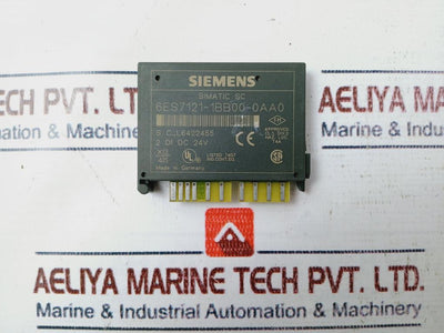 Siemens Simatic Sc 6Es7121-1Bb00-0Aa0 Digital Input Module S C-l6422455