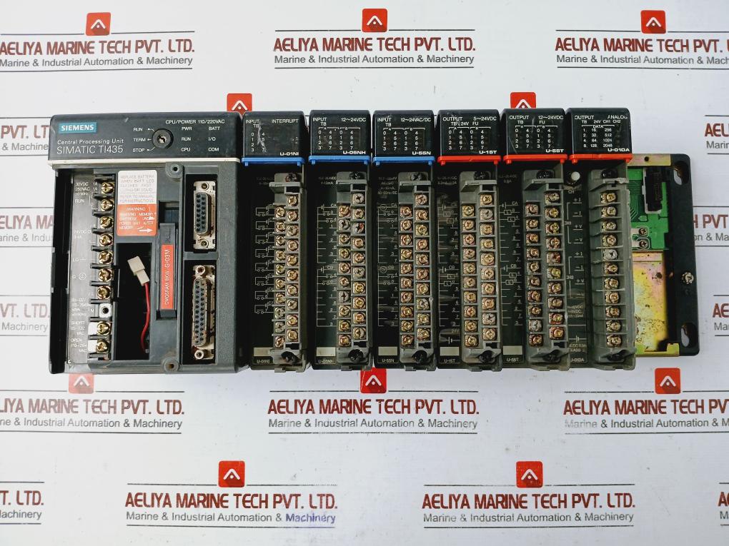 Siemens Simatic Ti435, U-01Ni, U-05Nh,U-55N,U-15T,U-55T,U-01Da Plc Module Rack