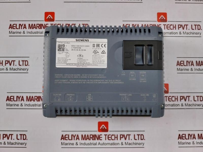 Siemens Tp700 Comfort Simatic Touch Hmi 6Av2 124-0Gc01-0Ax0