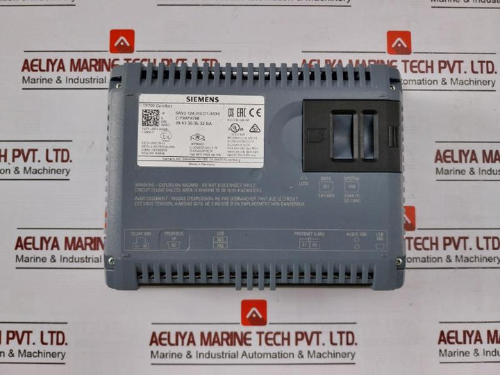Siemens Tp700 Comfort Simatic Touch Hmi 6Av2 124-0Gc01-0Ax0