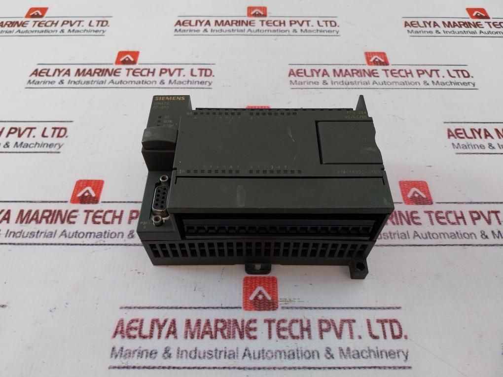 Siemens Simatic 6es7 214-1ad22-0xb0 Compact Unit S7-200 Dc Power Supply 0.75a