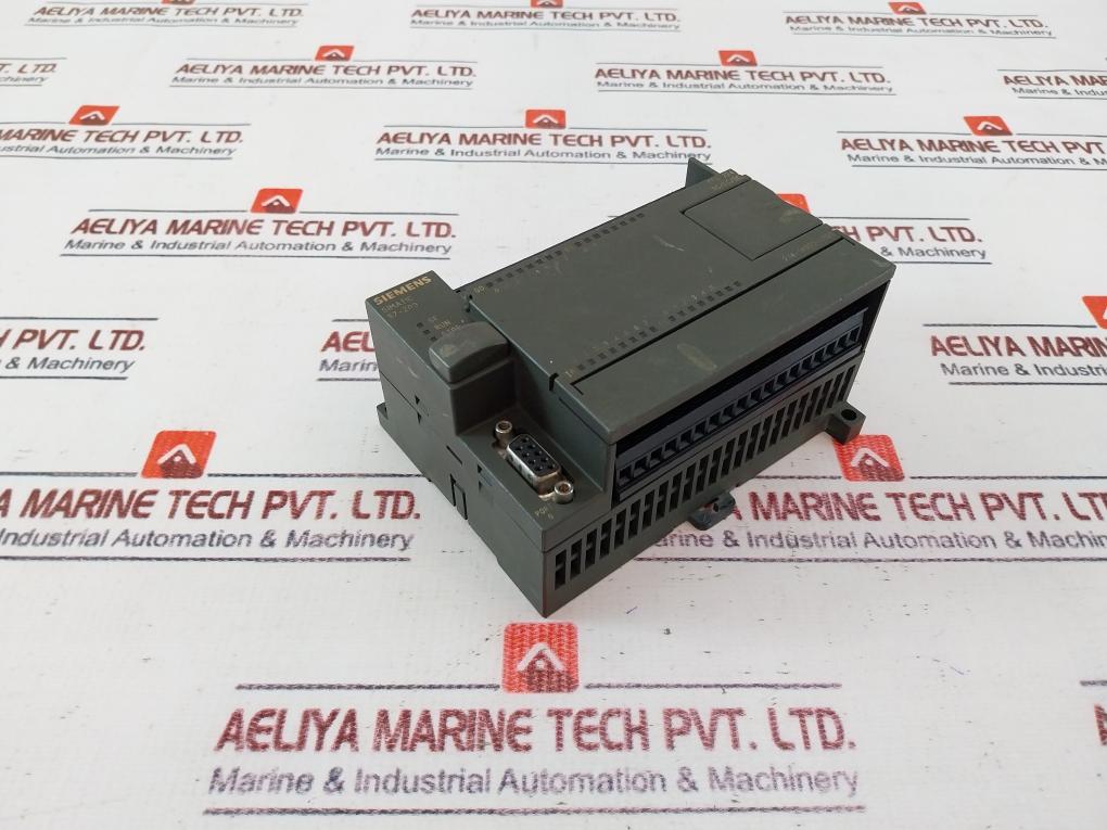 Siemens Simatic 6es7 214-1ad22-0xb0 Compact Unit S7-200 Dc Power Supply 0.75a